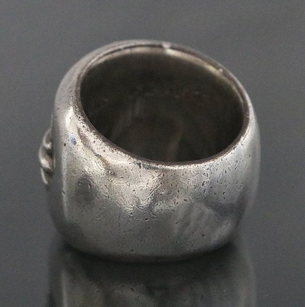 新品　24.5~25号 オーバルクロスリング　silver925 銀座店 クロムハーツ クラシック オーバルクロス リング 約22号