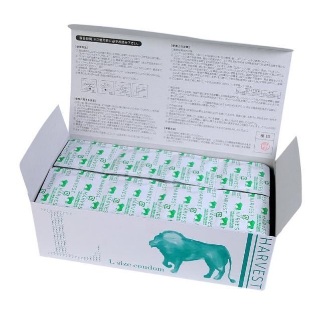 種類5 ニューハーベスト Ｌ 入 避妊 コンドーム 避妊具 薄型 業務 業務用 グロス スキン