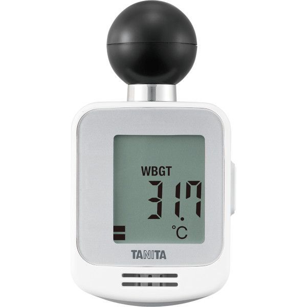 無線黒球式熱中症計 メーカー直送 代引き決済不可 防塵 防水 熱中症予防 工事現場 熱中症対策 作業員