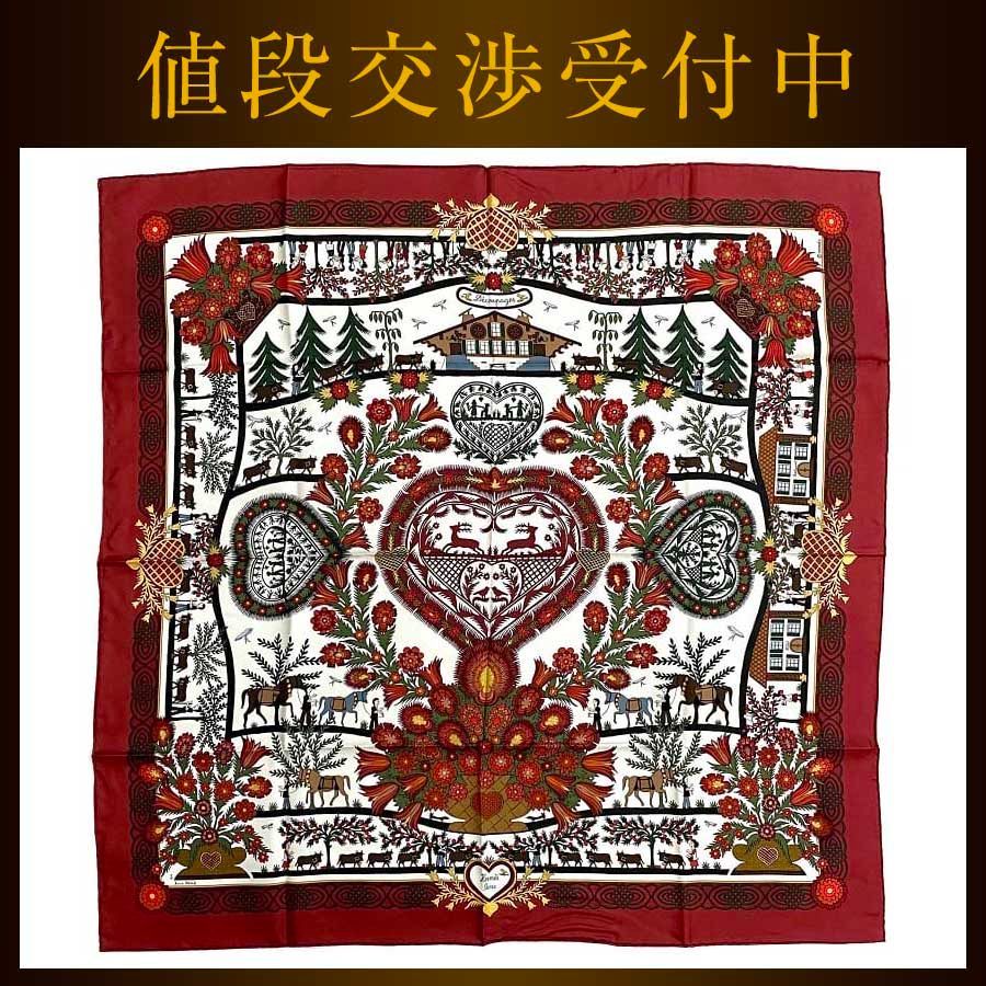 ☆HERMES☆ スカーフ カレ90 デコパージュ シルク ダークレッド. 楽天市場】未使用 エルメス HERMES カレ90 Decoupages