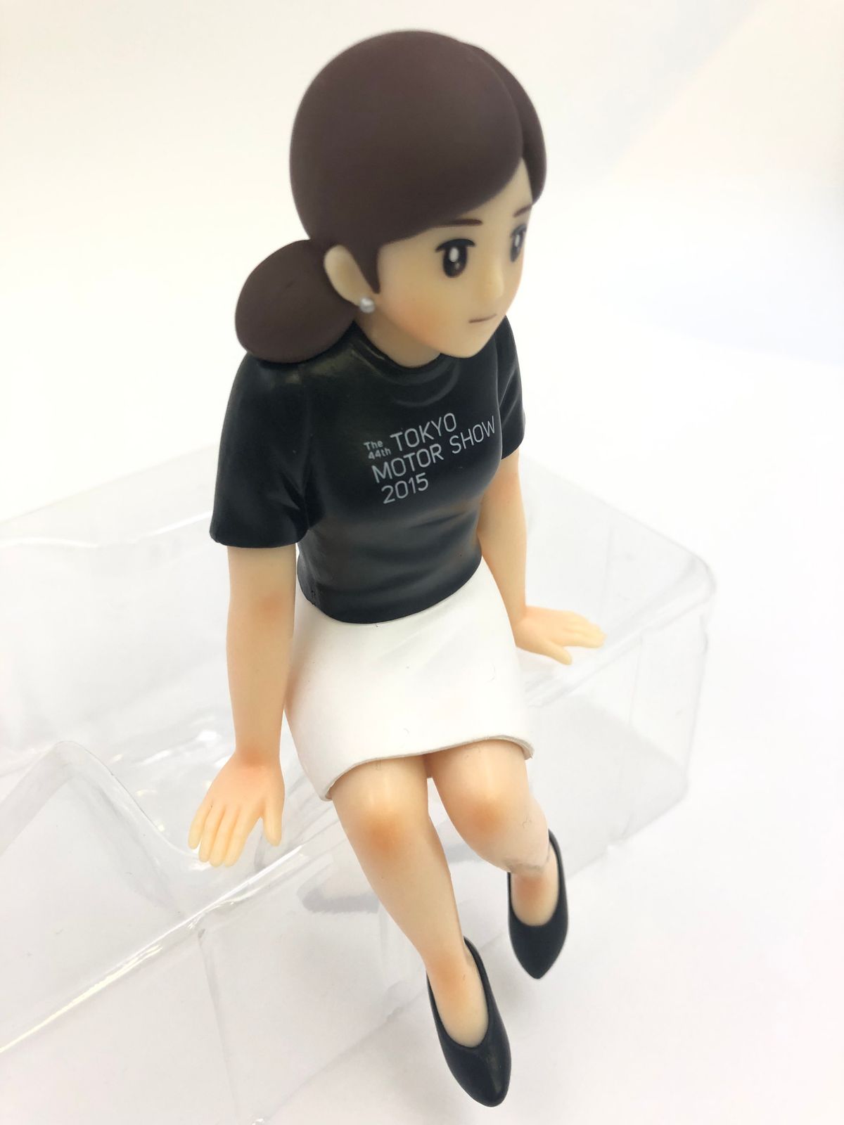 ♪) フチ子 東京モーターショー2015 ブラック コップのフチ子+ ぷらす