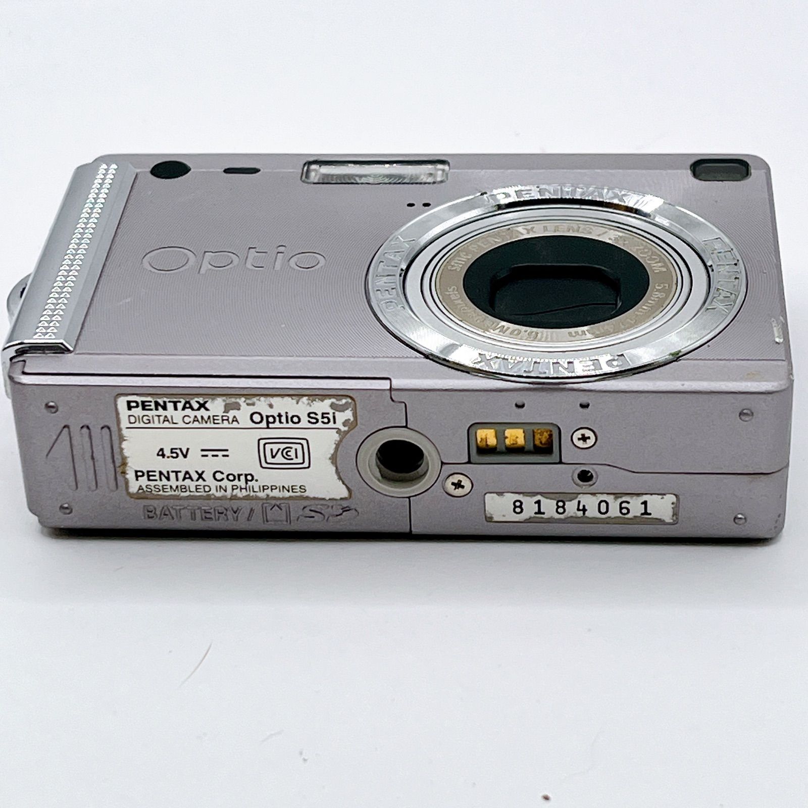 PENTAX Optio S5i コンパクトデジカメ　動作確認済み PENTAX OPTIO S5I - メルカリ