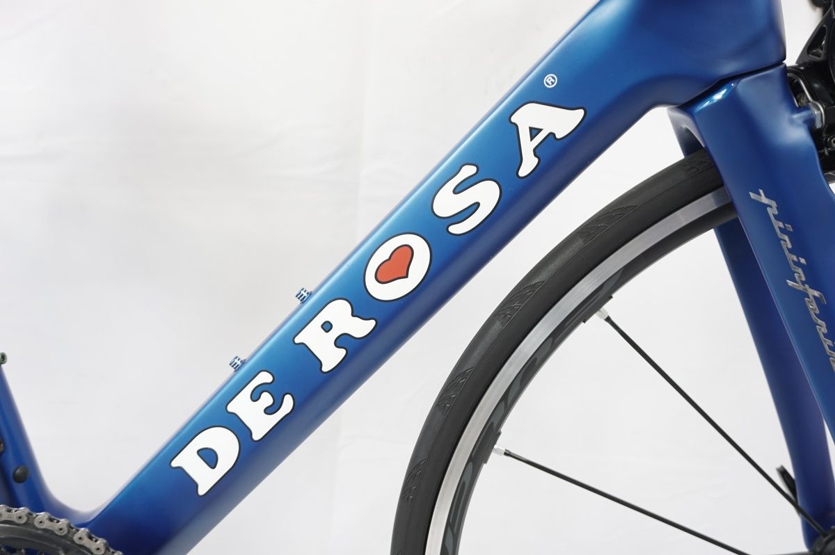 【ロードバイク】DE ROSA SK 2019年モデル　take様用 新着中古 DE ROSA 2019モデル SK Pininfarina Azzurro Italia
