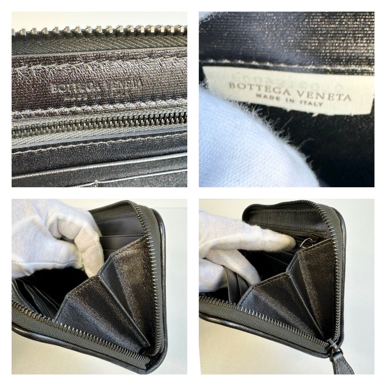 新品同様品】BOTTEGA VENETA ボッテガベネッタ ラウンド