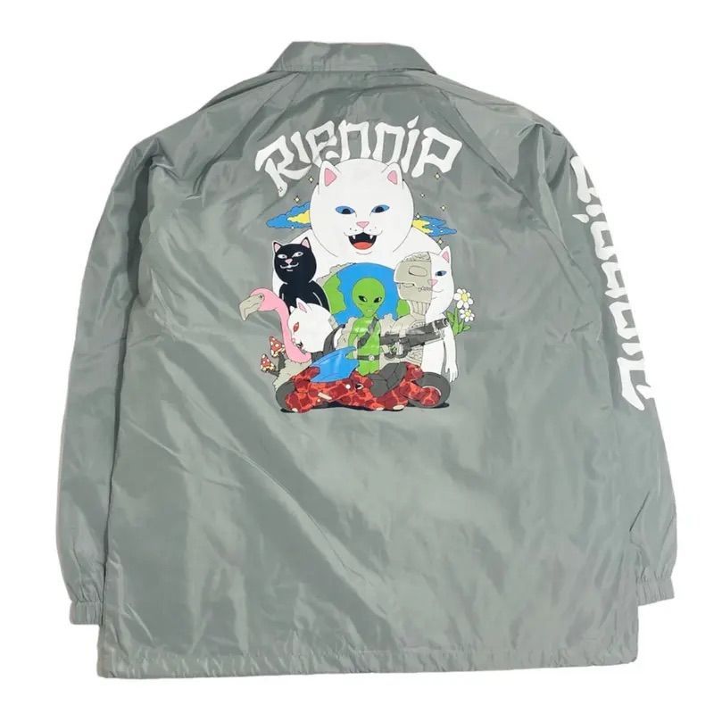 リップンディップ コーチジャケット RIPNDIP Abduction Coaches Jacket