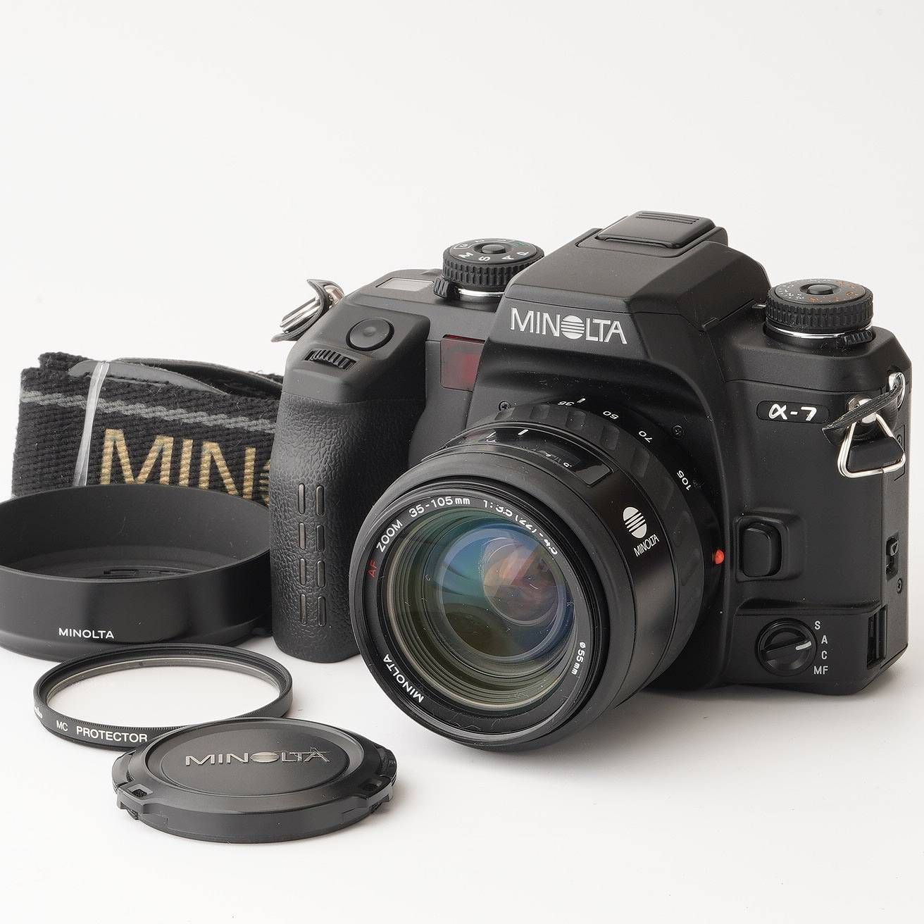 ミノルタ Minolta α-7 alpha-7 35mm SLR Film Camera Body Black | AF ZOOM 35-105mm F3.5-4.5