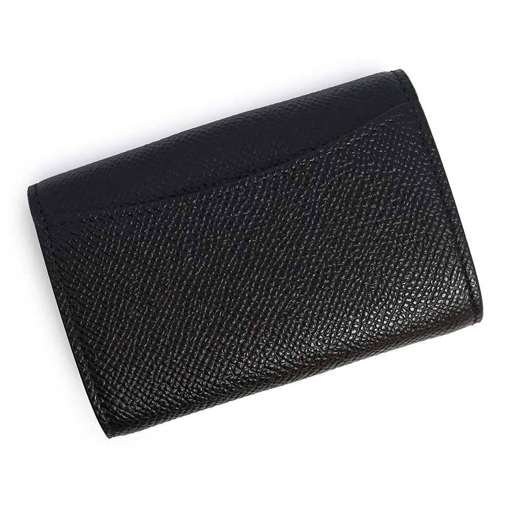 （新品・未使用品）ブルガリ BVLGARI ブルガリ ブルガリ ロゴクリップ ケース 小銭入れ 財布 グレインカーフレザー ブラック シルバー金具 289374 箱付 ブルガリ ブルガリ ロゴクリップ コインケース 小銭入れ 財布 グレイン