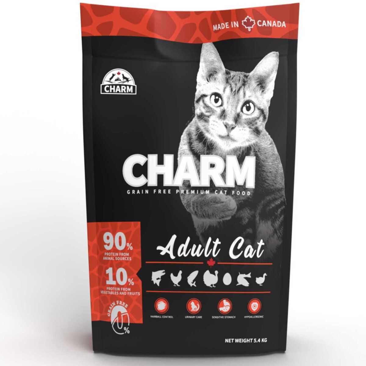 チャーム アダルトキャット 成猫用 キャットフード 5.4 kg ct58148