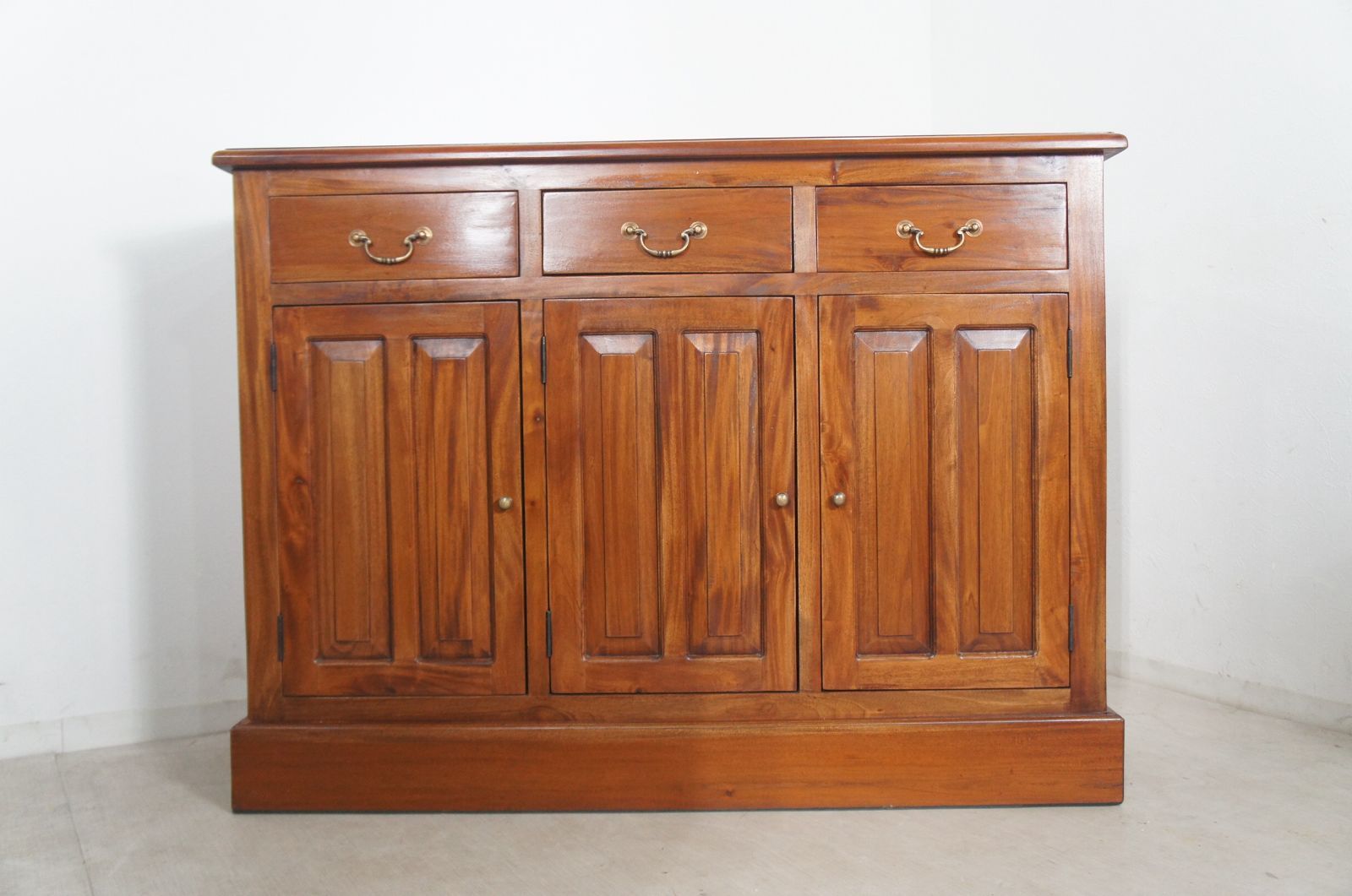 アンティーク調 レジスターカウンター サイドボード 3ドロワー oth-224-MAH