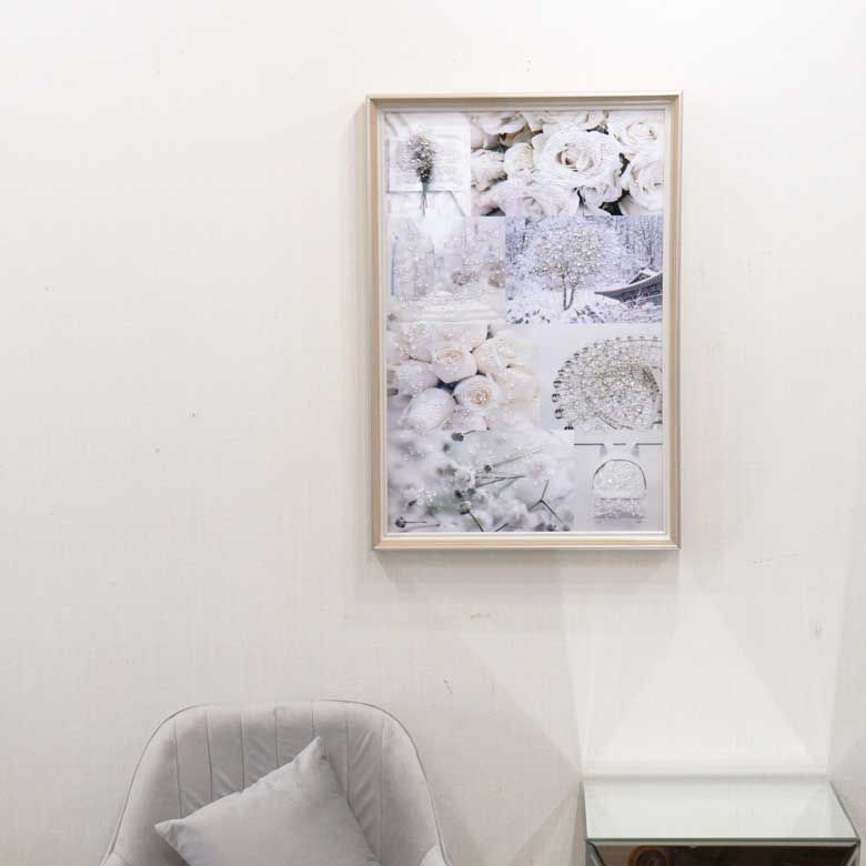 アートフレーム ブランシュ 絵画 クリスタルピクチャー 【公式通販】