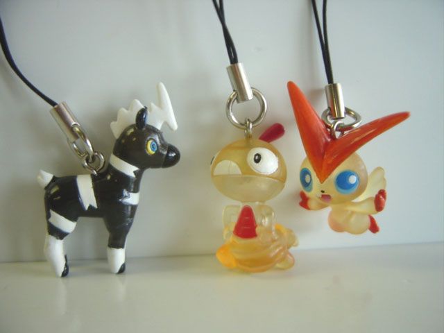 ♯Hfc14HE劇場版ポケモンストラップゼクロム編6種