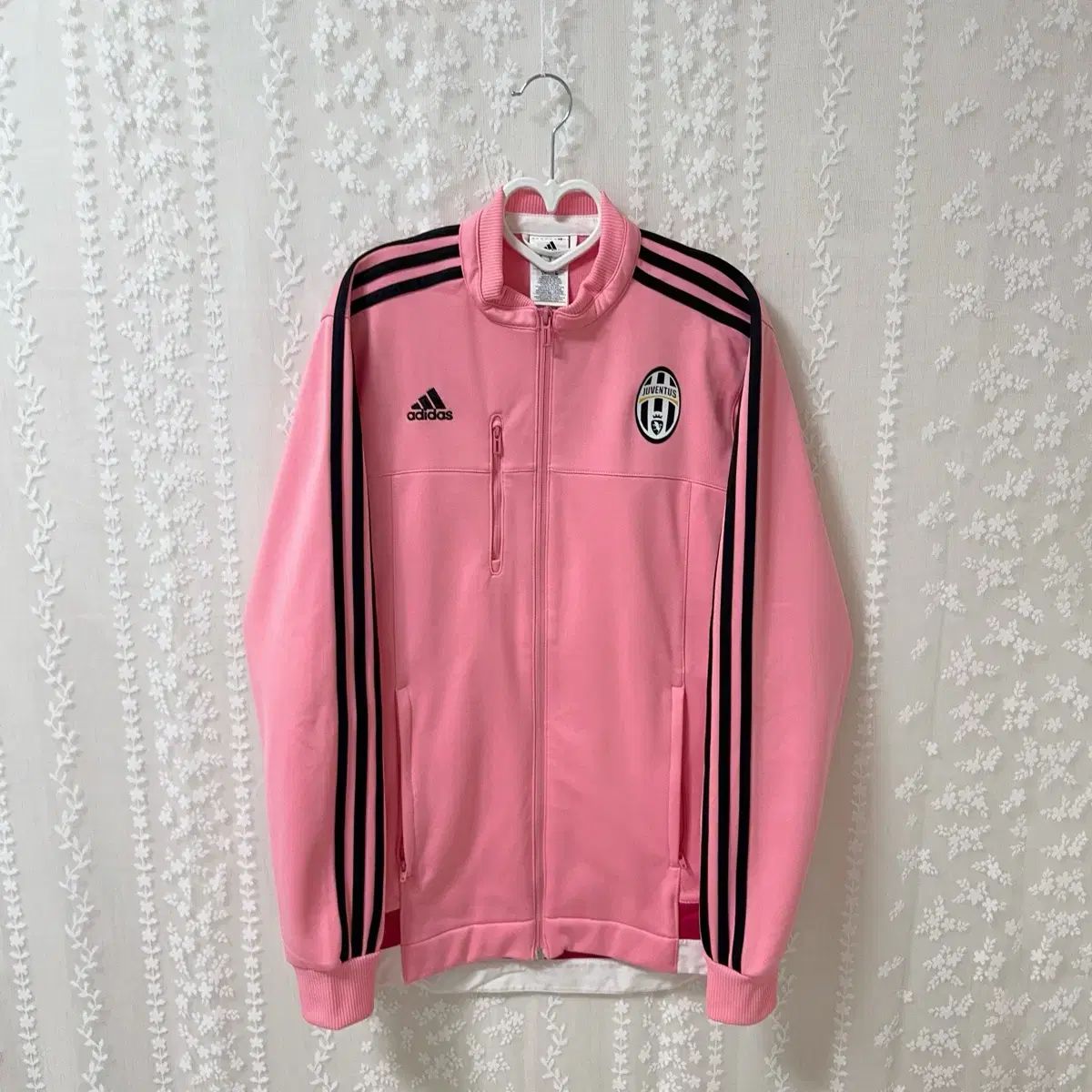 adidas アディダス ユヴェントス ピンク 黒 ジャージ 15 16 イタリア サッカー トラックトップス