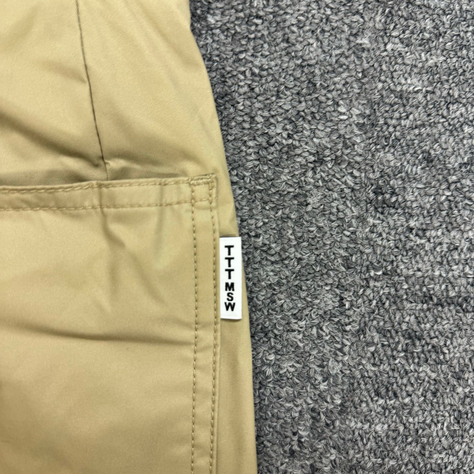 MSW TTT 23SS water proof Water pants - straight TTT_MSW Proof 