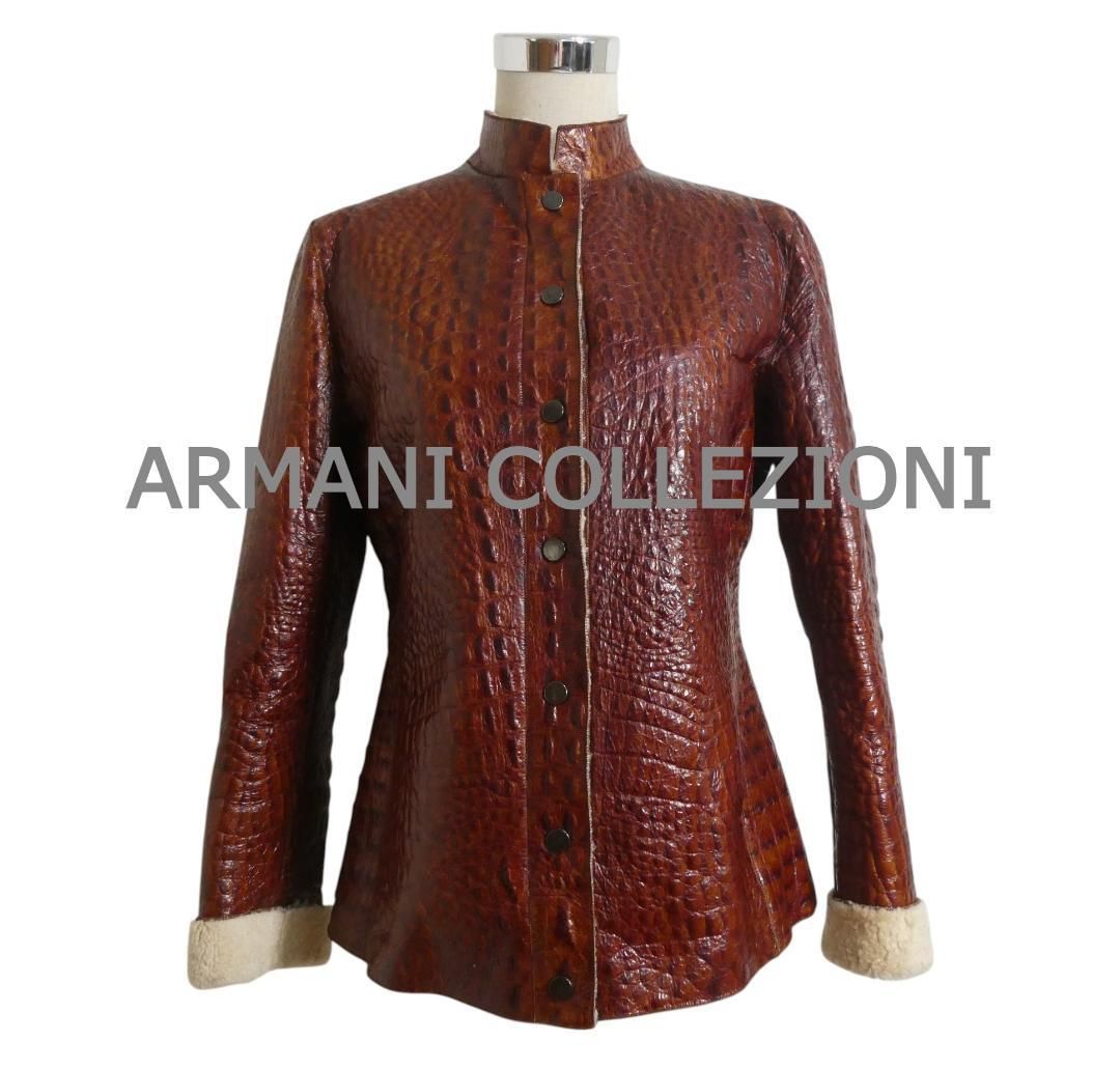 美品 ARMANI COLLEZIONI アルマーニコレツィオーニ サイズ42 牛側