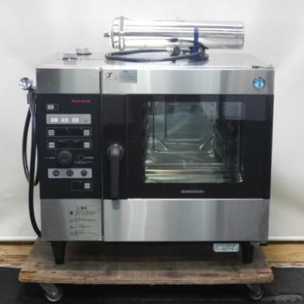 代引不可 2016年製 ホシザキ 卓上 スチーム コンベクション オーブン MIC-5TB3 3相200V 2 3 5段 W75D56H74cm 85kg 芯温センサー 軟水器付