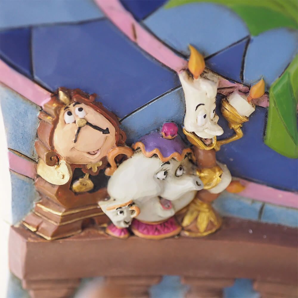 ディズニートラディション 美女と野獣 ドーム型フィギュア Amazon | enesco ディズニートラディション ジムショア 美女と