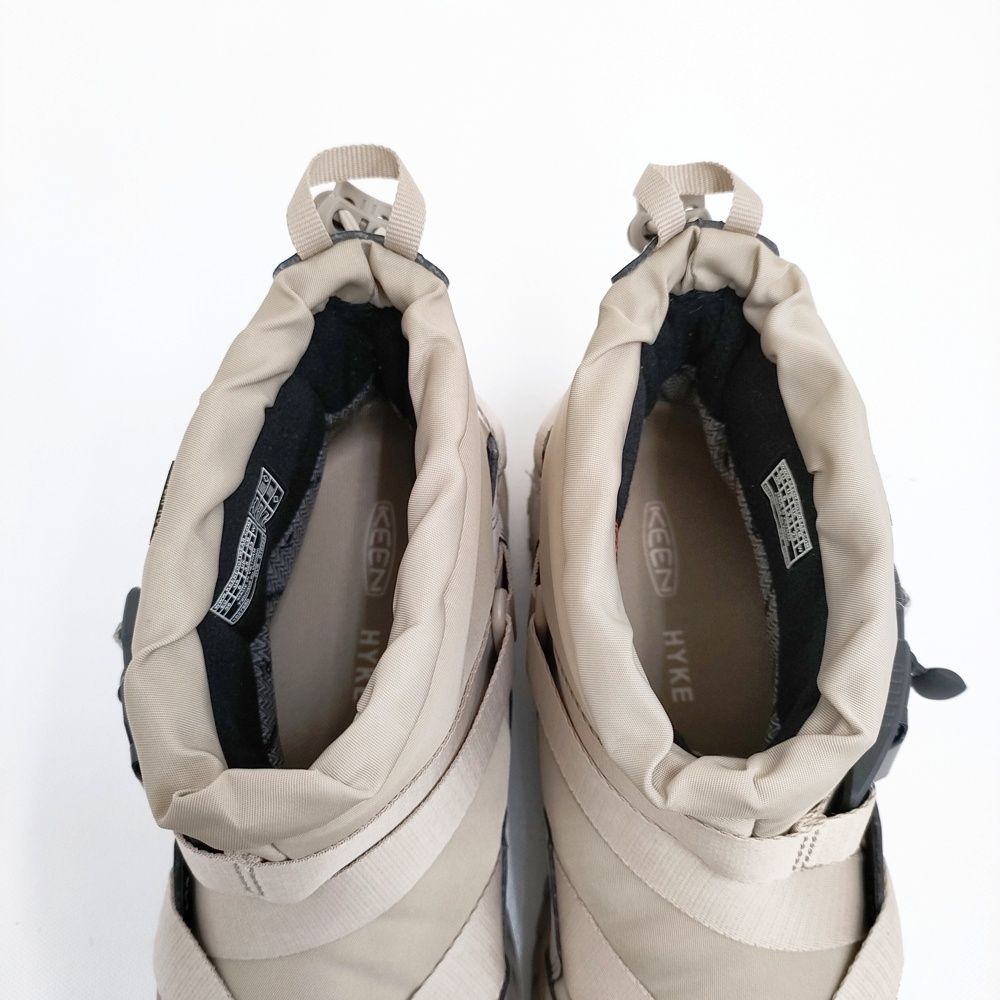 HYKE × KEEN フッドゼラ ネクシス ウォータープルーフ ブーツ メンズ 防水ウインターブーツ | フッドゼラ ウォータープルーフ