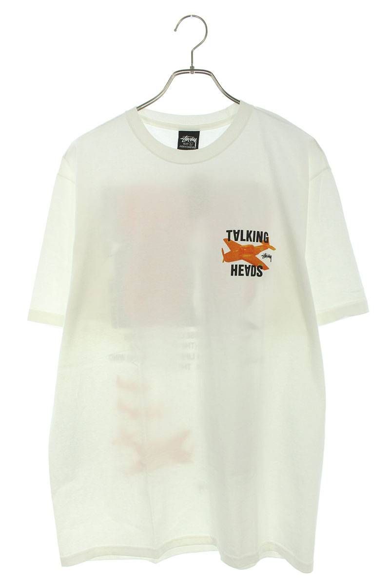 ステューシー 23AW REMAIN IN LIGHT TEE ×トーキングヘッズ バック