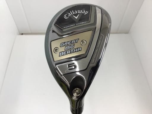 キャロウェイ GREAT BIG BERTHA 2025 U5 ユーティリティ UT Speeder NX for GBB ユーティリティ フレックスS メンズ 男性用 右利き 右用 Cランク ゴルフクラブ