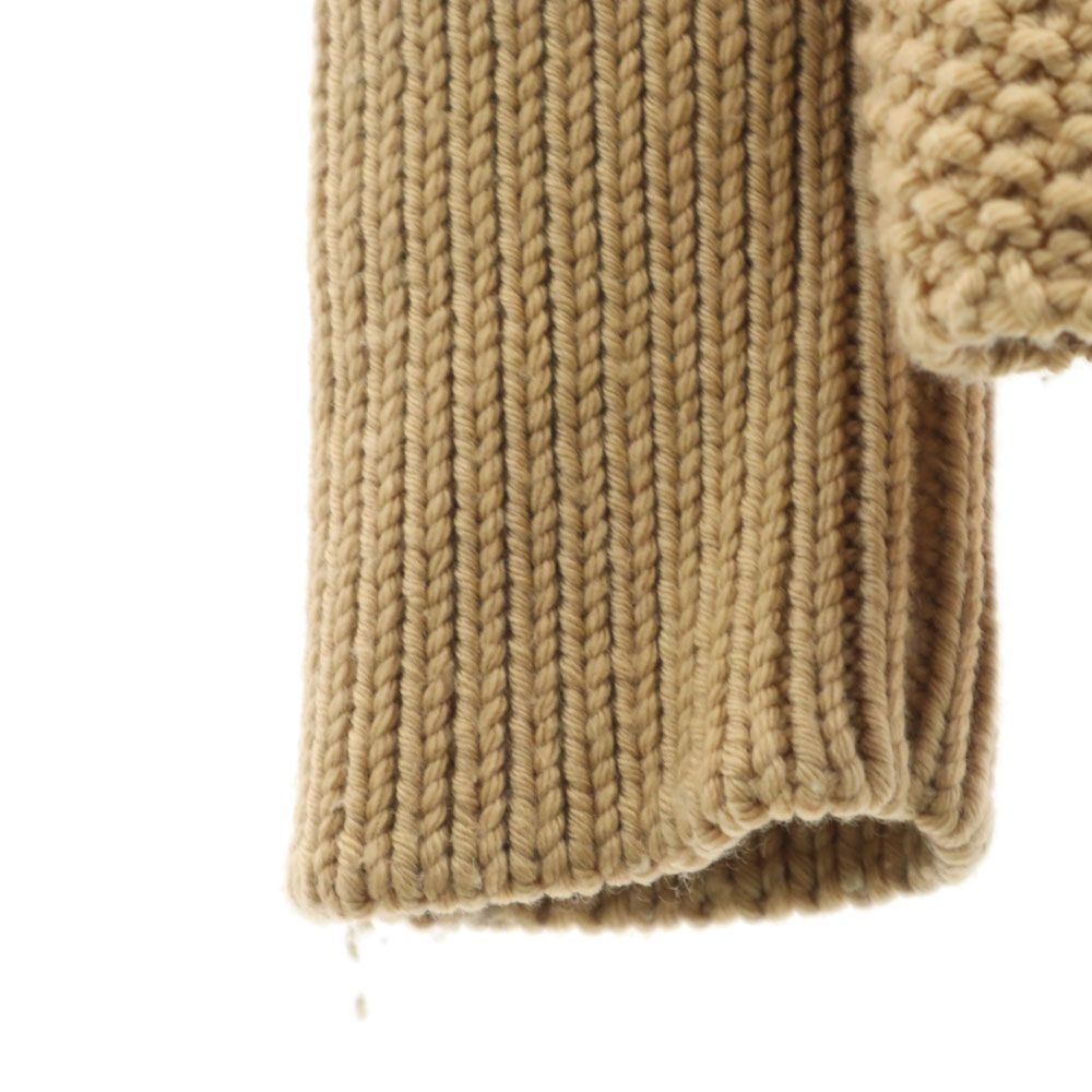 ジュリアーノフジワラ イタリア製 ウール 長袖 ニットカーディガン 46