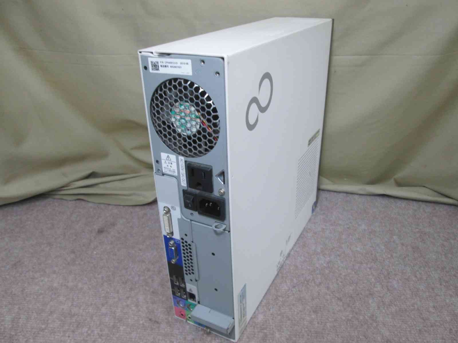 富士通 ESPRIMO D551/DX【Core i3 2120】 【Windows7世代のPC】 均一