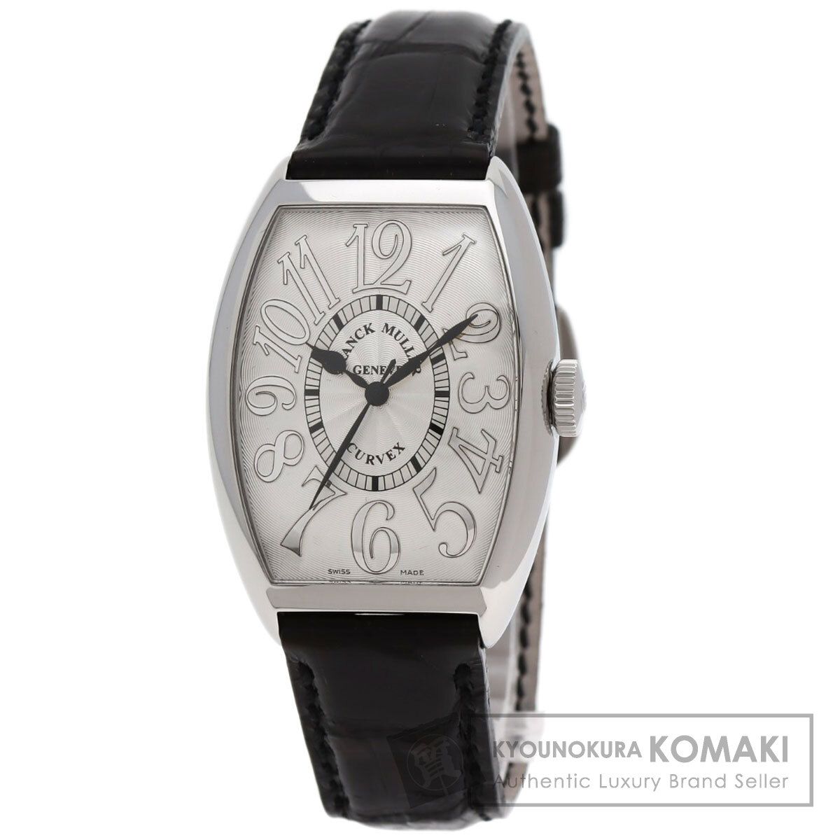 FRANCK MULLER フランクミュラー 5850SC トノウカーベックス 腕時計 SS 革 メンズ