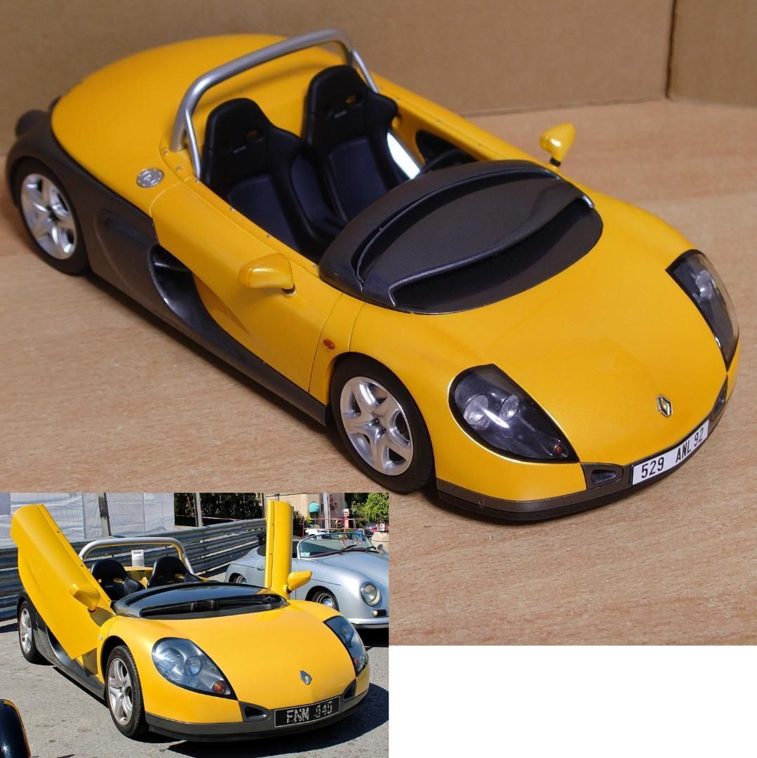 1/18 ルノー スポーツ スパイダー 1996 イエロー Renault SS