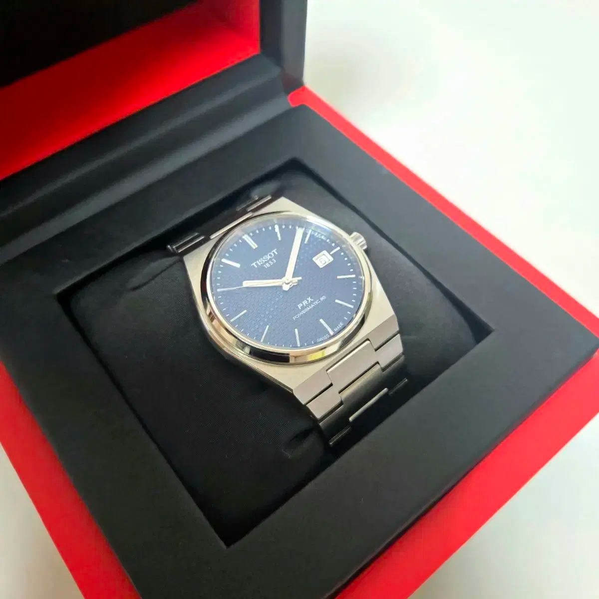 TISSOT(ティソ) PRX パワーマチック 80 ブルー ネイビー 40MM