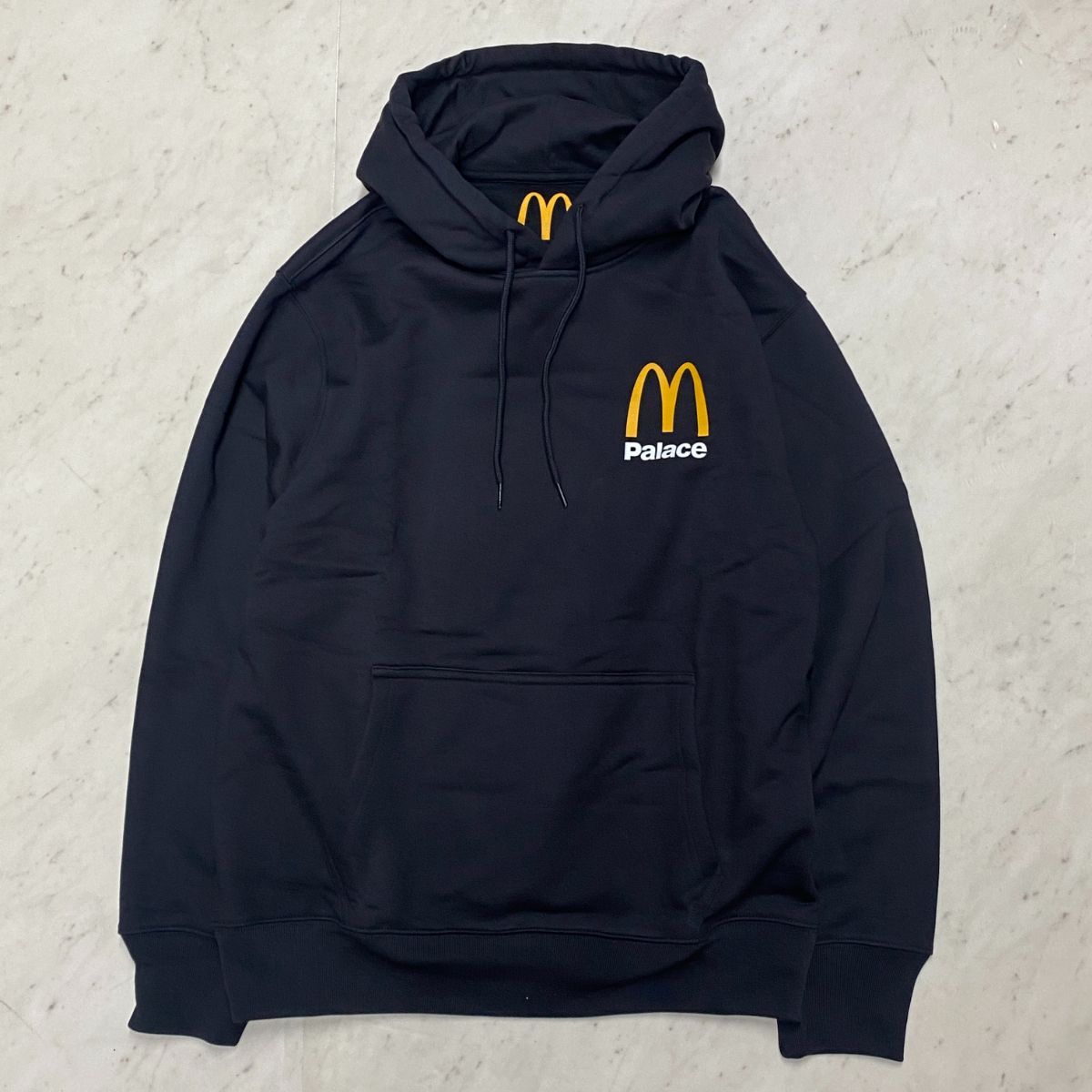 注目コラボ【Palace Skateboards】 マクドナルド ロゴ フーディ 注目コラボ【Palace Skateboards】 マクドナルド ロゴ フーディ