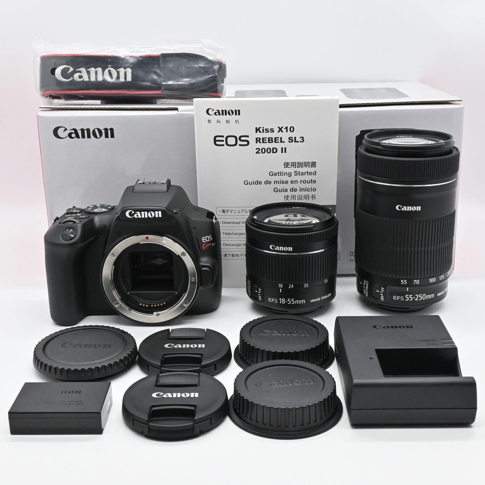 ☆極上品☆Canon EOS Kiss X10 ダブルズームキット ショット数 1000  