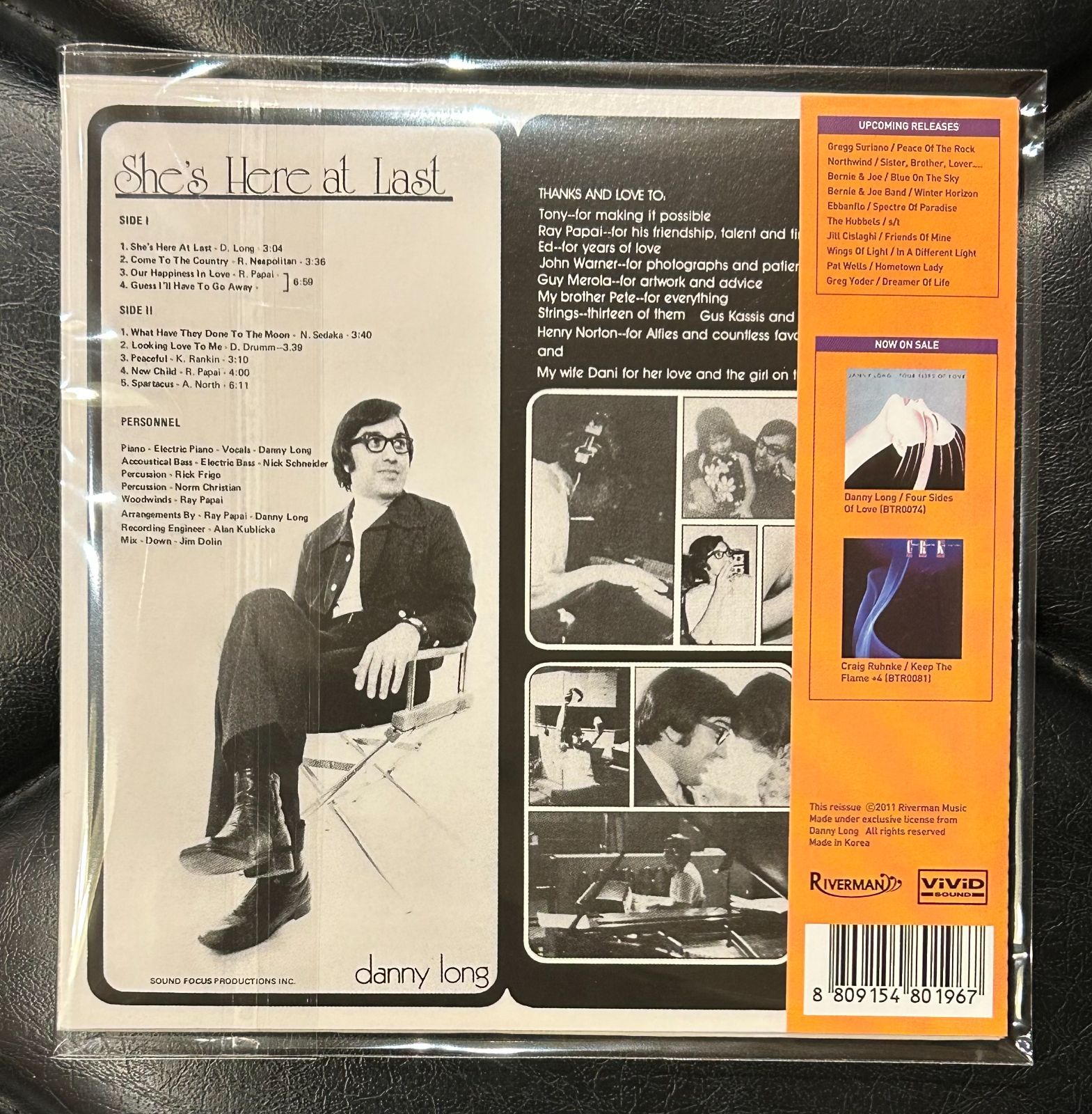 紙ジャケットCD】Danny Long 「She