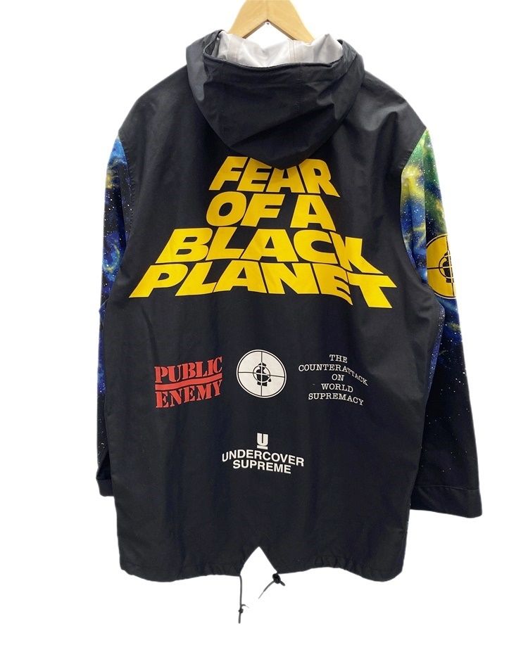 シュプリーム SUPREME x UNDERCOVER x Public Enemy Taped Seam Parka