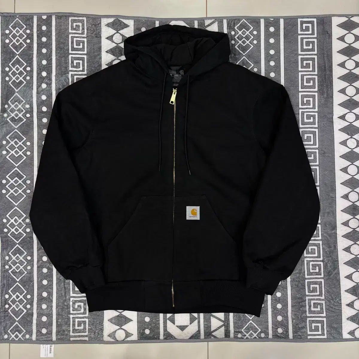 Carhartt カーハート アクティブ ジャケット XL nj146 フードジップアップ フードTシャツ ジャンパー ウォーク