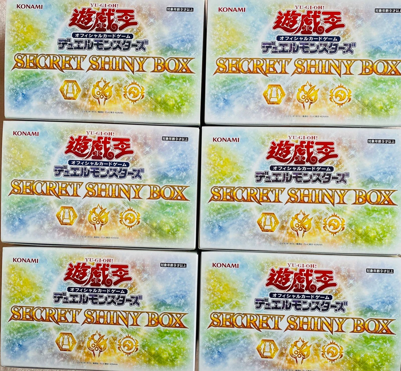 6BOXセット 遊戯王 SECRET SHINY BOX 新品未開封