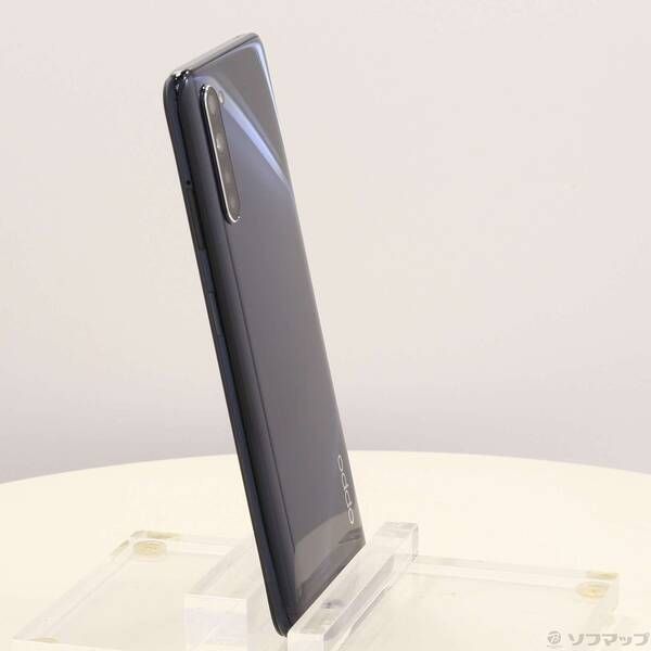 中古品〕 OPPO Reno3 A 128GB ブラック CPH2013BK 楽天 SIM
