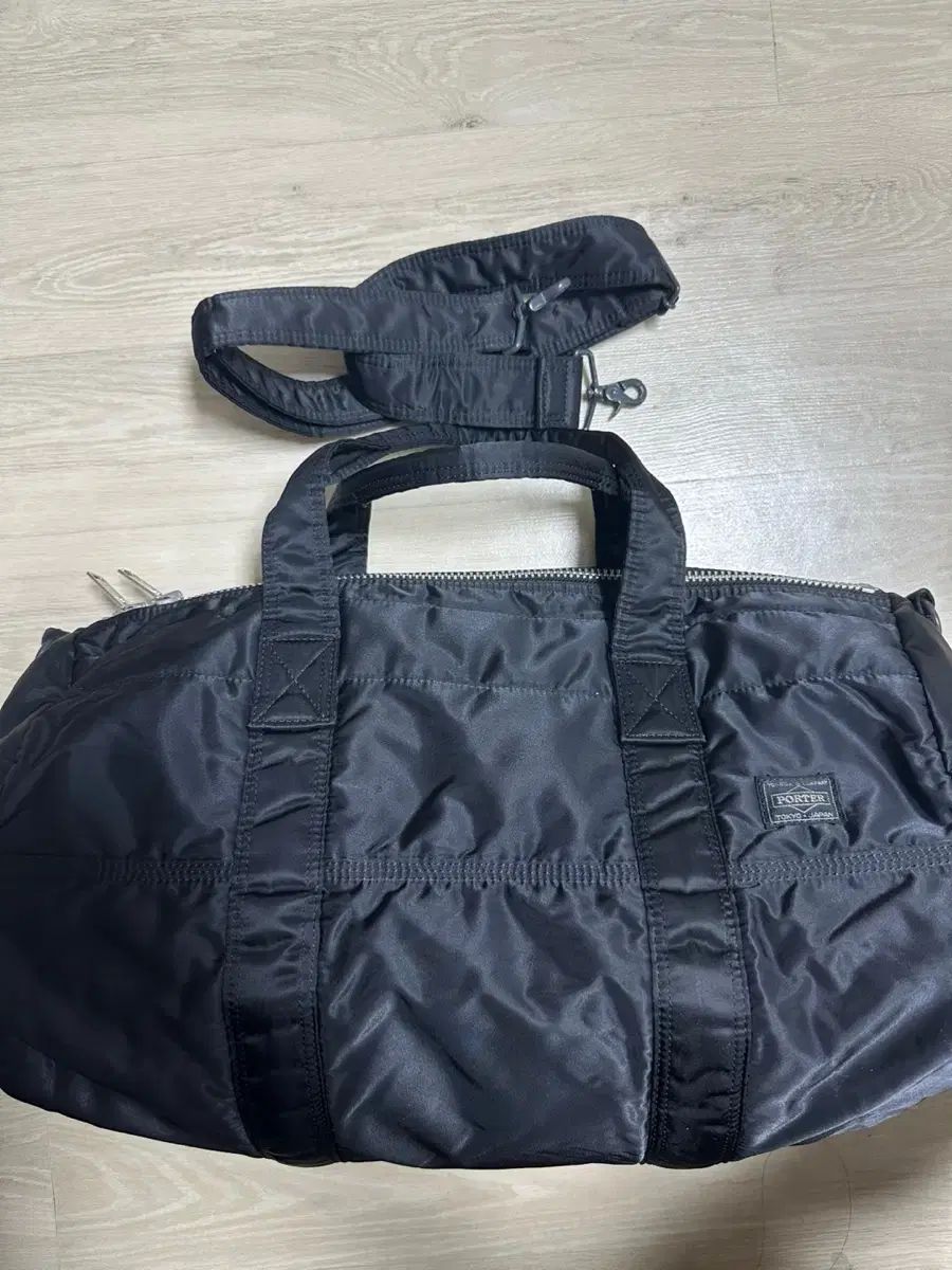 PORTER 2WAY Porter ポーター タンカー ツーウェイ ２WAY ダッフルバッグ ボストンバッグ ブラック