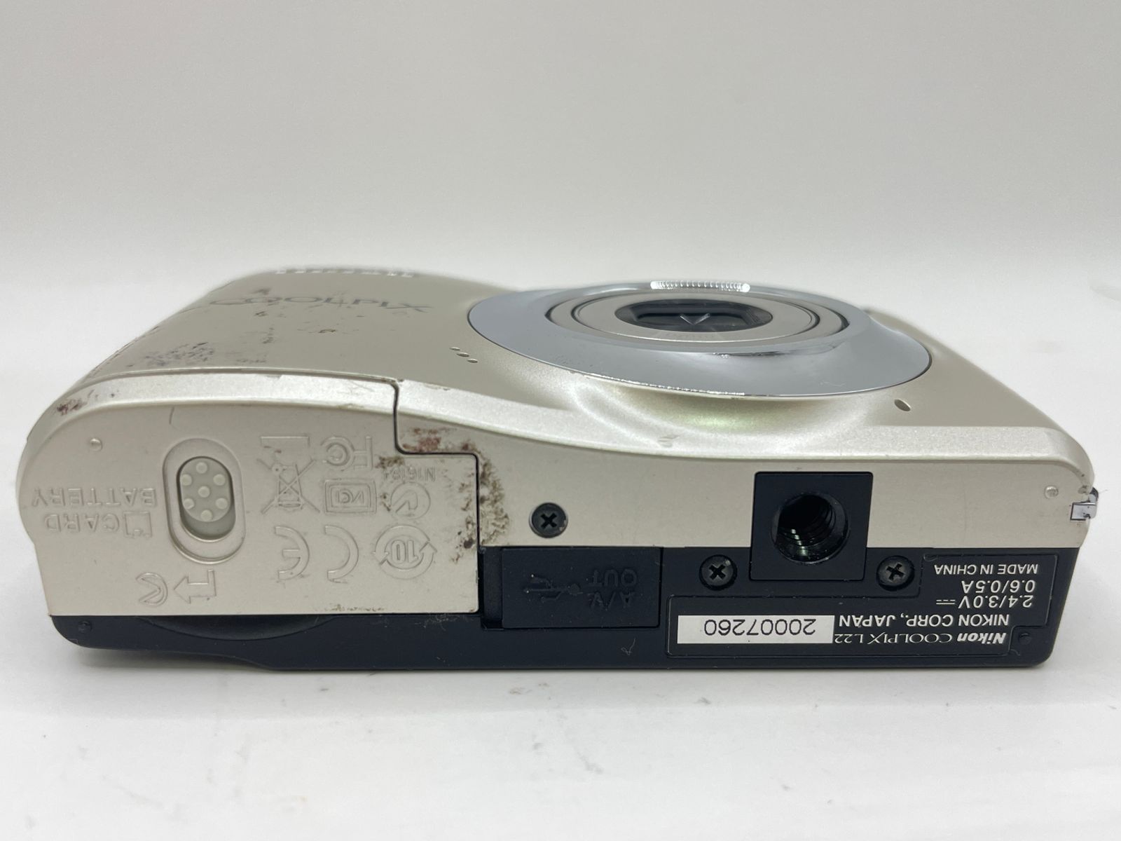 動作未確認 Nikon ニコン COOLPIX L22 カメラ コンパクトデジタル