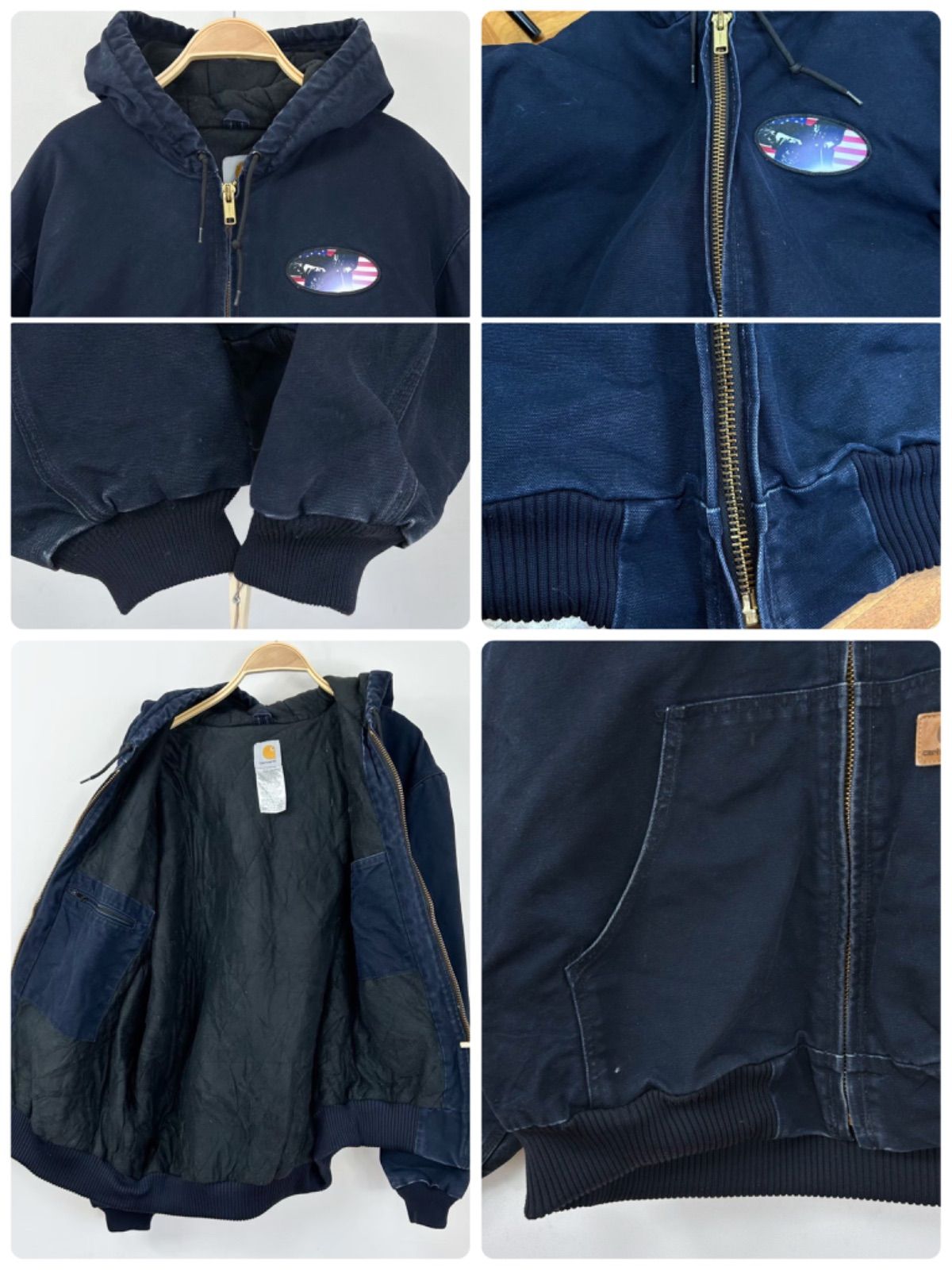 Ryo 様C24【入手困難】USA製古着カーハート刺繍ロゴ