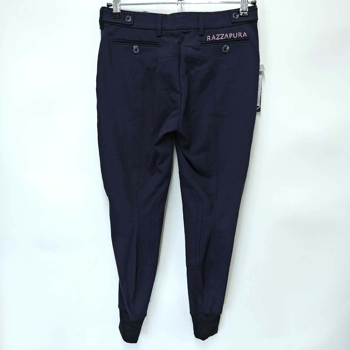 乗馬 【未使用】RAZZAPURA SCHOELLE キュロット I44 ネイビー