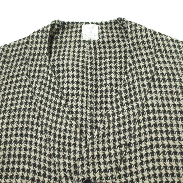 ANATOMICA SAGAN VEST HOUNDSTOOTH フランス製