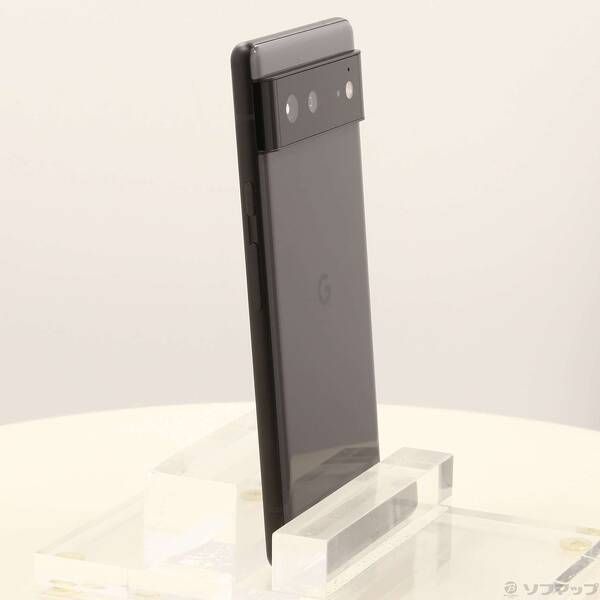 中古品〕 Google Pixel 6 128GB ストーミーブラック GA02900 au