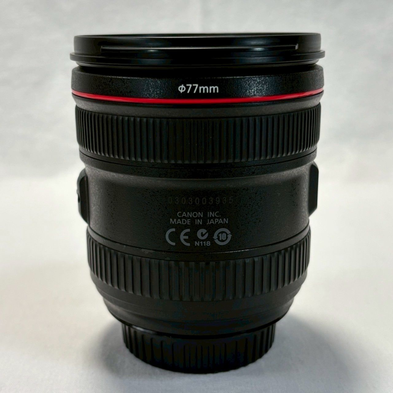 Canon|EF|24-70mm|F4L|IS|USM|フード|キャップ付|カビ|曇りなし|No.892
