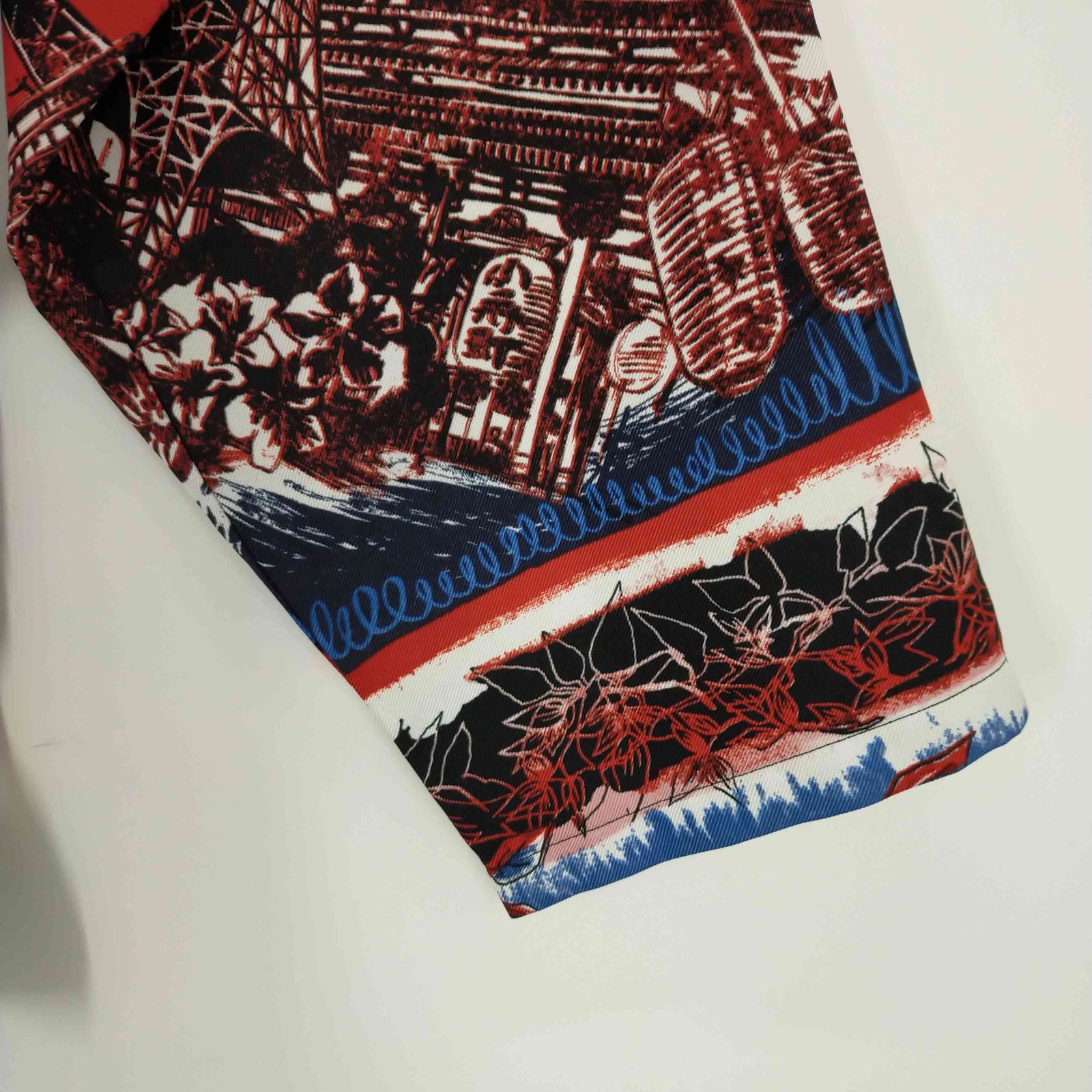 ジャンポールゴルチエ Jean Paul GAULTIER 総柄L/Sブラウス
