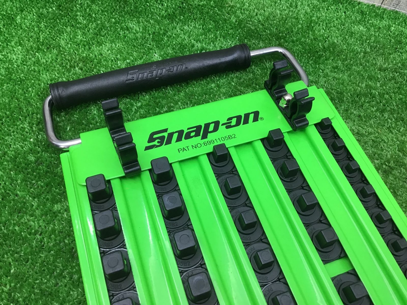 Snap-onスナップオン♪5列ソケットトレイ♪6991105B2♪グリーン♪工具収納♪アクトツール富山店♪BR