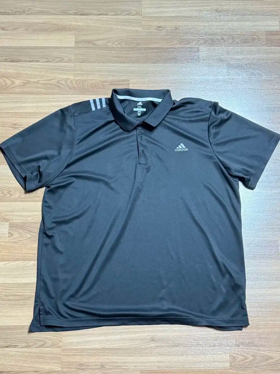 adidas 日本代表 ポロシャツ ネイビー　２XＬ 大きいサイズ メンズ adidas (アディダス) 切り替え 半袖 ゴルフ