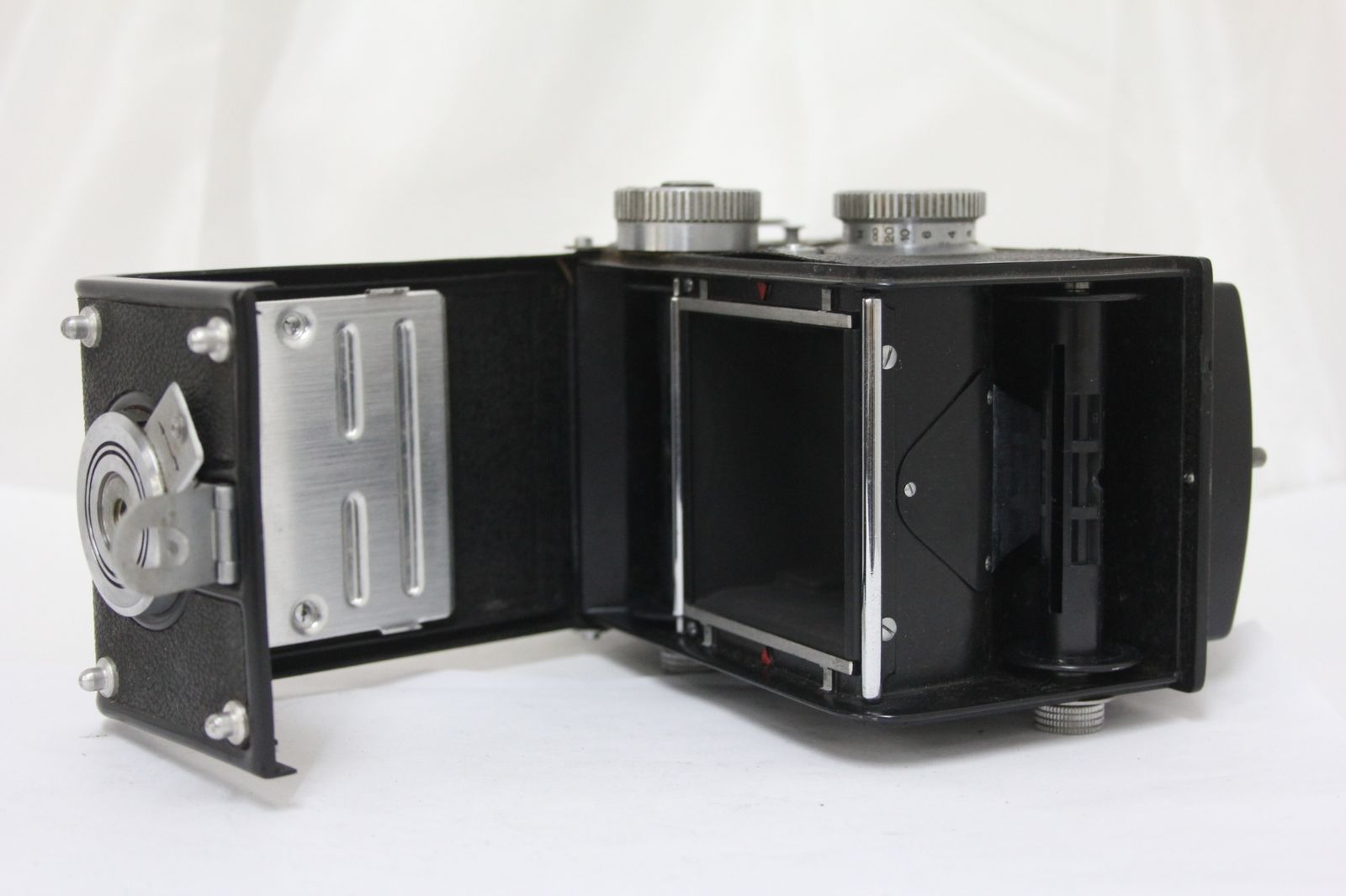 訳あり品】 ヤシカ Yashicaflex Yashimar 80mm F3.5 二眼カメラ v6180