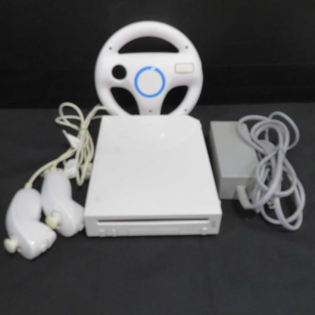 中古】 Nintendo Wii RVL-001 ホワイト 任天堂 ニンテンドー ゲーム機