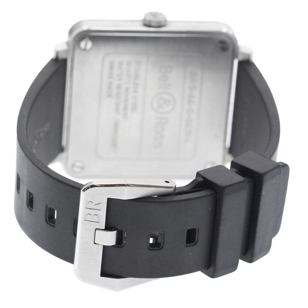 ベル＆ロス Bell＆Ross BRS-64 デイト クォーツ メンズ保証書付き_  