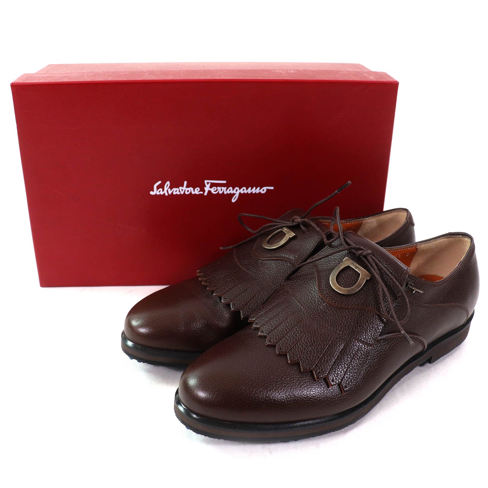 極美品△Salvatore Ferragamo サルヴァトーレフェラガモ