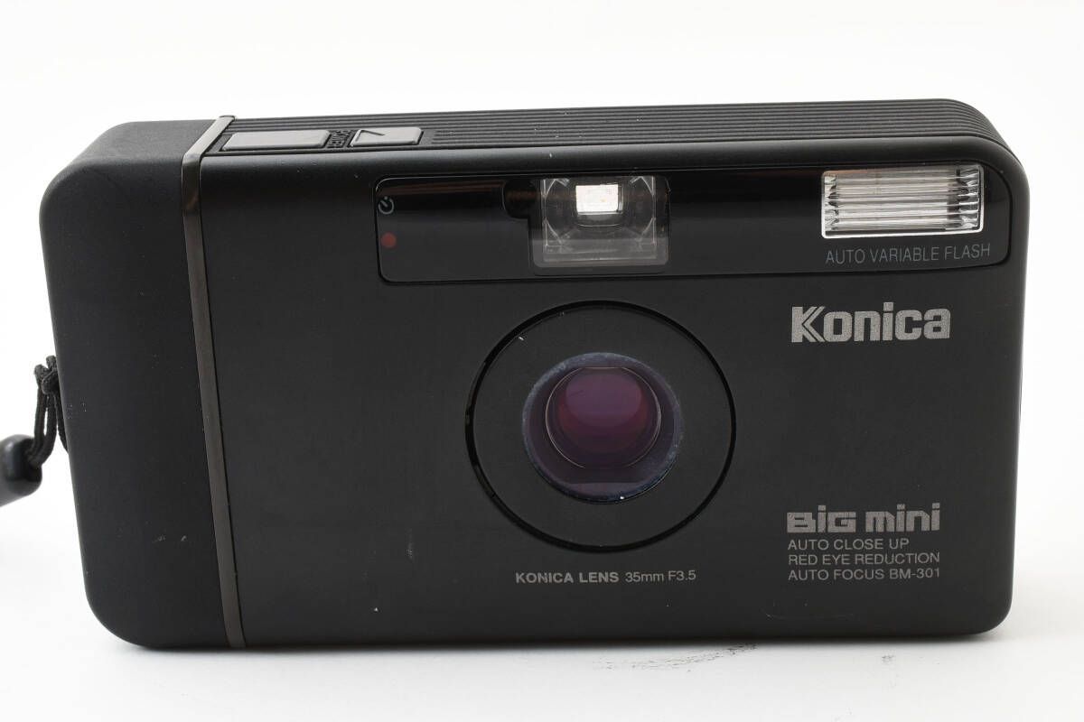 ☆極上品☆コニカ KONICA BiG mini BM-301 ビッグミニ ブラック